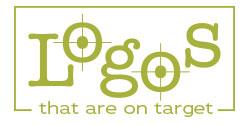 Graphic saying logos that are on target!